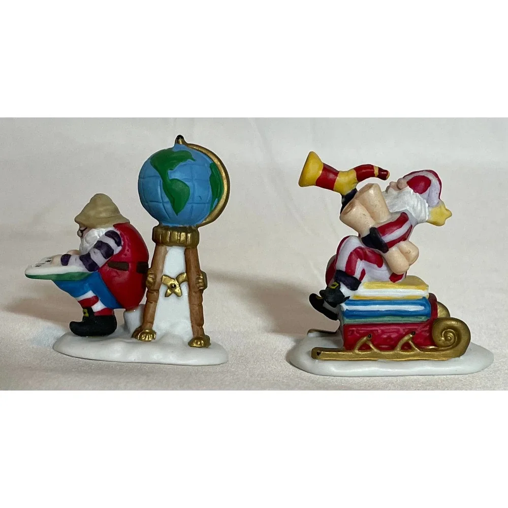 Department 56 Heritage Village Collection Charting Santa’s Course EUC